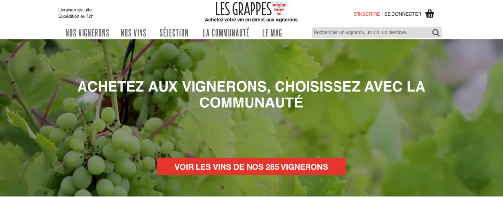 startup winetech les grappes