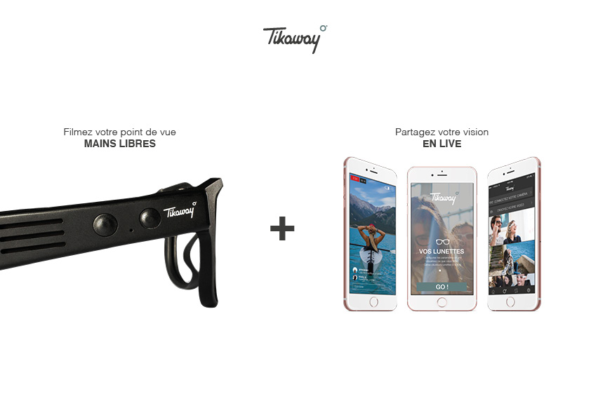 startup tikaway lunettes connectees film
