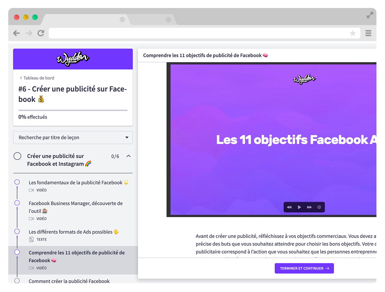 marketing digital cours video